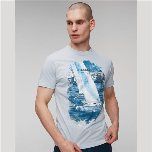 Vilebrequin t-shirt con stampa da uomo Vilebrequin portisol