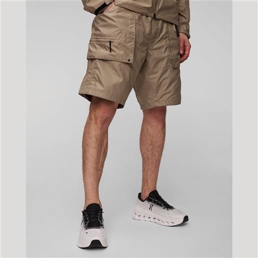 Goldwin shorts beige da uomo Goldwin rip-stop light cargo shorts