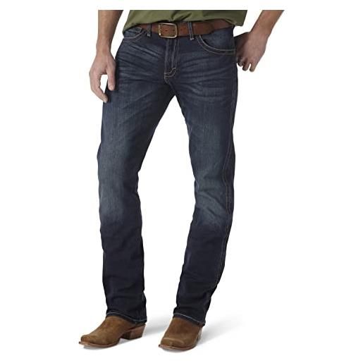 Wrangler 20x jean dritto sottile jeans, denver, 29w / 34l uomo