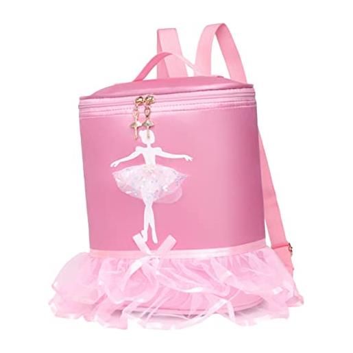 PACKOVE borsa da ballo tutù borse per bambine borsa da balletto per bambino borsa per ragazze borsa balletto personalizzata per bambine valigia borsa a tracolla animale nylon viaggiare