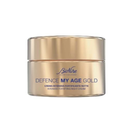 Bionike defence my age gold crema intensiva fortificante notte 50 ml - Bionike - 982614671