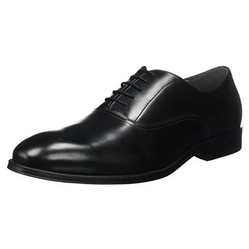 Aldo troiwet, scarpe stringate basse oxford uomo, nero (black leather/97), 44 eu