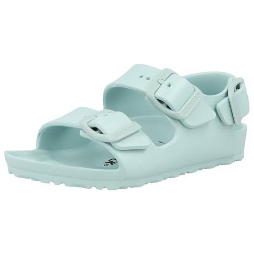 Birkenstock sandali modello milano kids eva in gomma, da bambino, colore blu chiaro