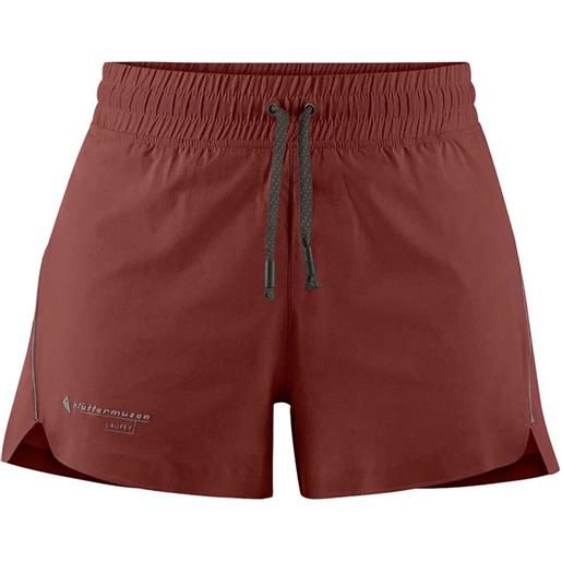 KlÄttermusen laufey shorts rosso xs donna