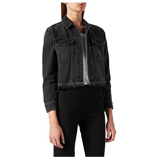 LTB Jeans renna giacchetto denim, nero/grigio, l donna
