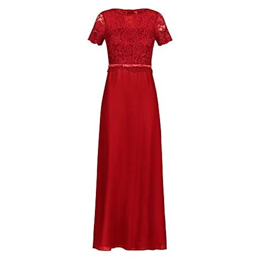 ApartFashion abito vestito da sera, colore: rosso, xs donna