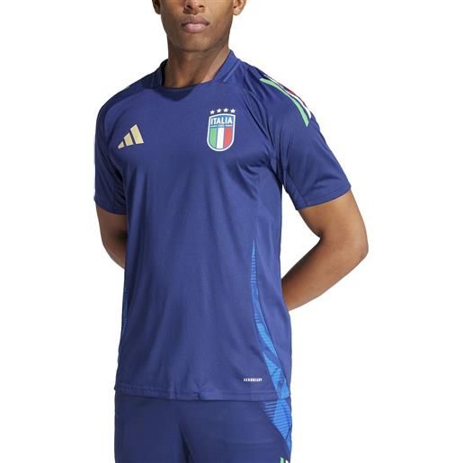 Italia italy figc adidas maglia allenamento training tiro 24 blu euro 2024 iq2174