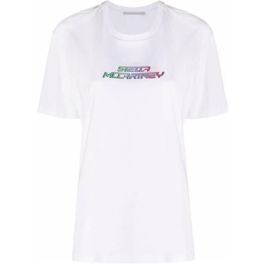 Stella McCartney t-shirt con logo - bianco