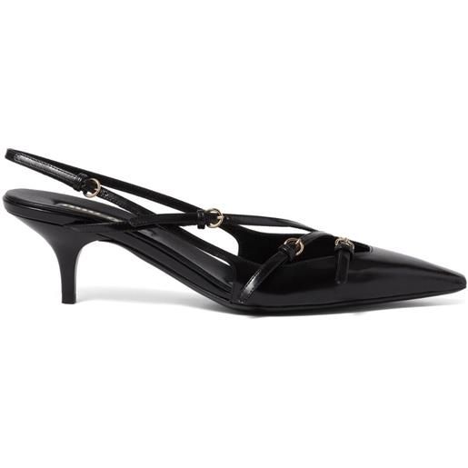 Miu Miu pumps con fibbia 55mm - nero