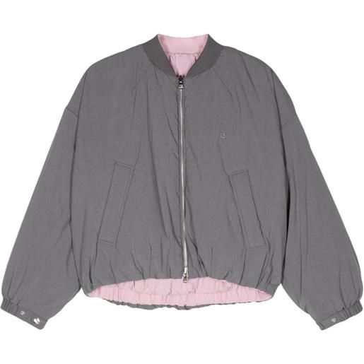 Bimba y Lola bomber imbottito reversibile - grigio