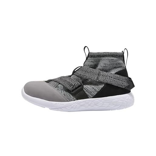 hummel terrafly knit jr, sneaker a collo alto unisex-bambini, grigio (tradewinds 1615), 38 eu