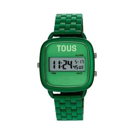TOUS reloj d-logo 300358000 aluminio verde