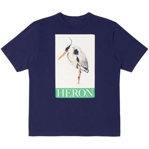 Heron Preston t-shirt con stampa - blu