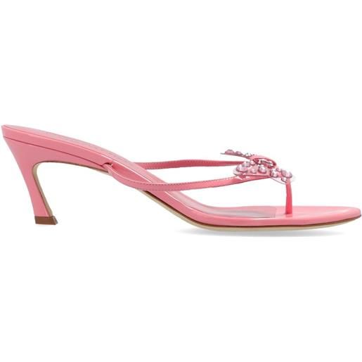 Blumarine sandali infradito 70mm - rosa