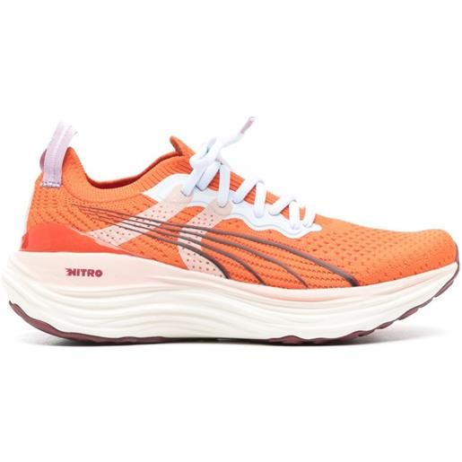 PUMA x lemlem forever run nitro™ mesh sneakers - arancione