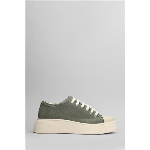 Paul Pierce L.A. sneakers in tela verde