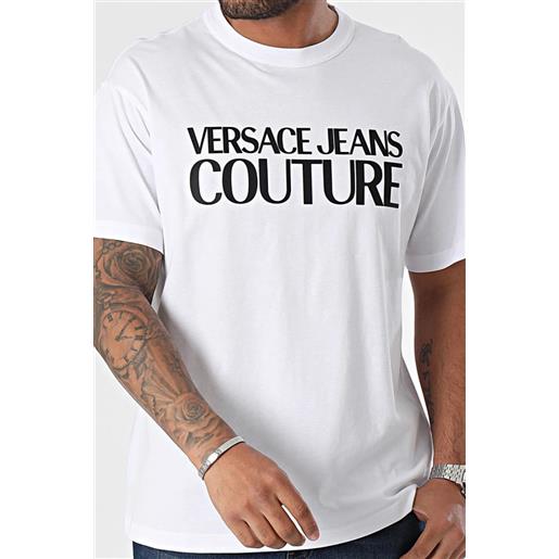VERSACE JEANS COUTURE t-shirt uomo bianco/nero