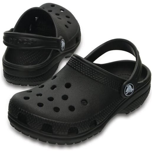 Crocs kids' classic clog black 32-33