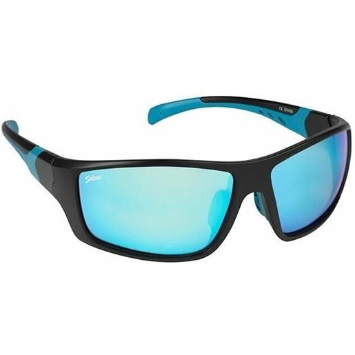 Salmo sunglasses black/bue frame/ice blue lenses occhiali da pesca