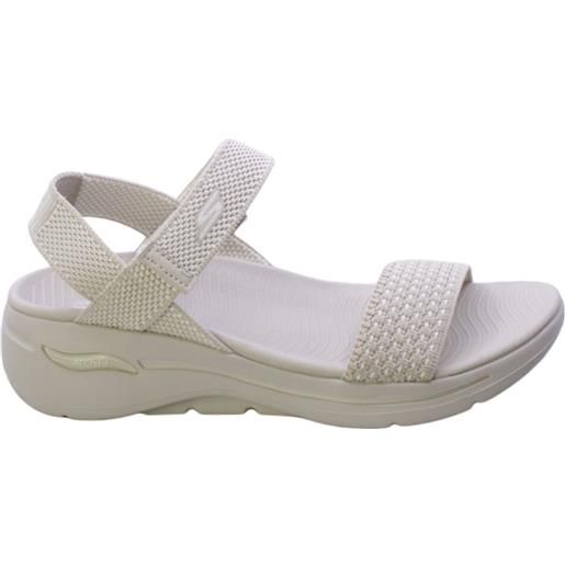 Skechers sandalo donna naturale go walk arch fit sandal 140264nat