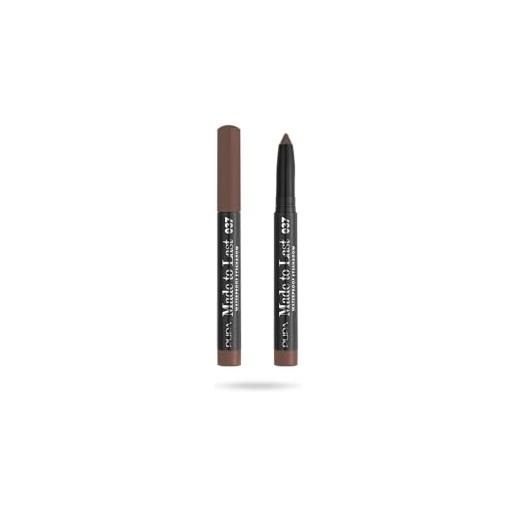 Pupa made to last waterproof eyeshadow ombretto tonalità 037 intense taupe