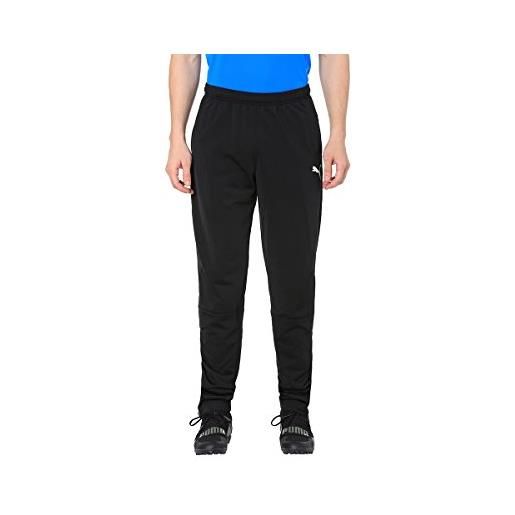 PUMA liga training pants, pantaloni uomo, nero black white), s