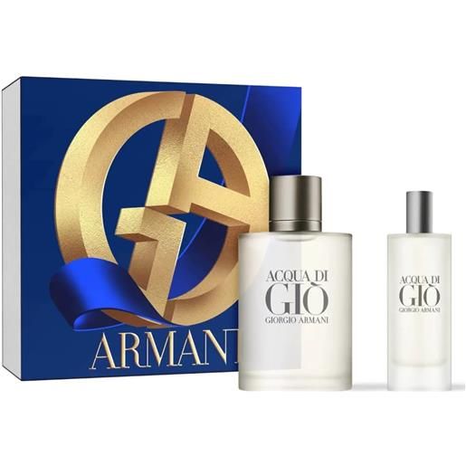 Giorgio Armani acqua di gio pour homme - edt 50 ml + edt 15 ml