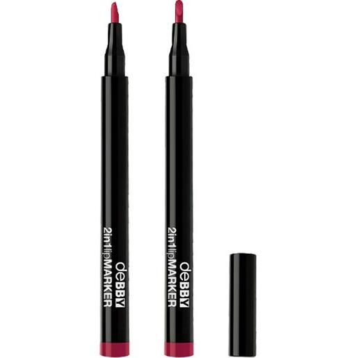 Debby 2in1 lipmarker 06 ruby red