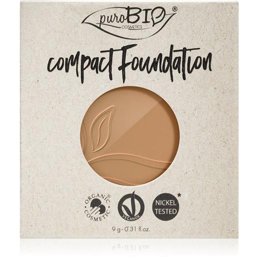 puroBIO Cosmetics compact foundation 9 g