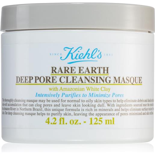 Kiehl's rare earth deep pore cleansing mask 125 ml