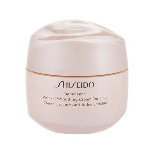 Shiseido benefiance wrinkle smoothing cream enriched crema antirughe 75 ml per donna