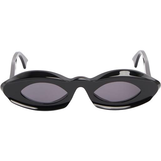 MARNI occhiali da sole dark doodad in acetato nero