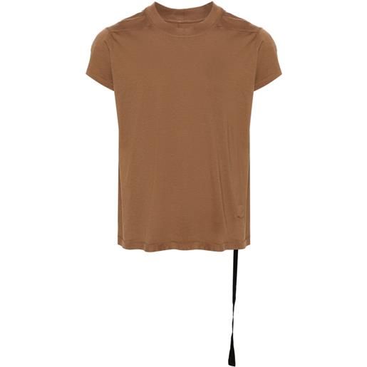 Rick Owens DRKSHDW t-shirt smanicata - marrone