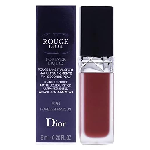 Dior rouge Dior forever liquid 626 tono 626 forever famous