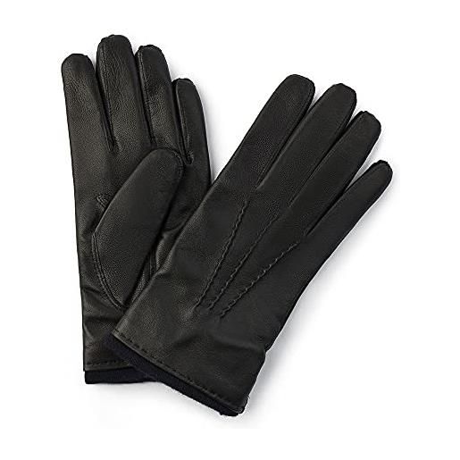 Hackett London hackett chepstow prix glove guanti, nero (black 999), medium uomo