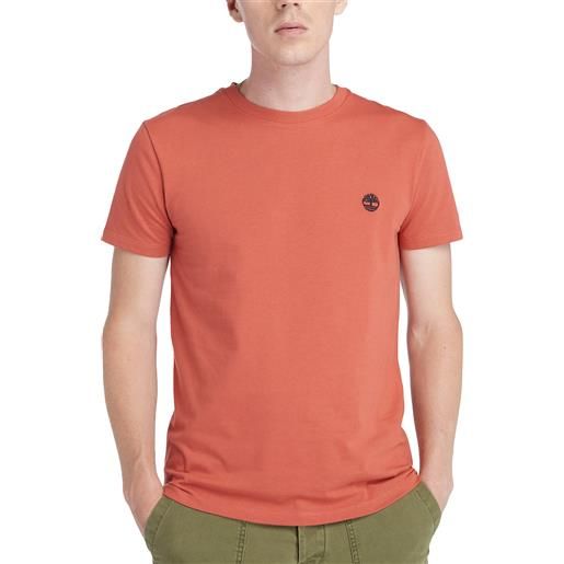 Timberland t-shirt da uomo dunstan river rossa