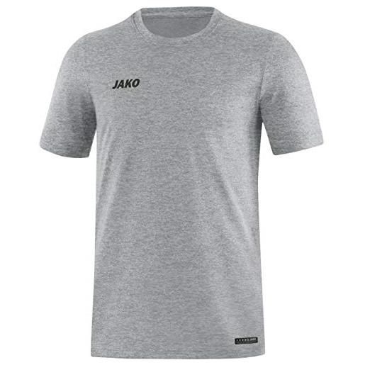 JAKO 6129 premium basics - t-shirt uomo, grigio, s