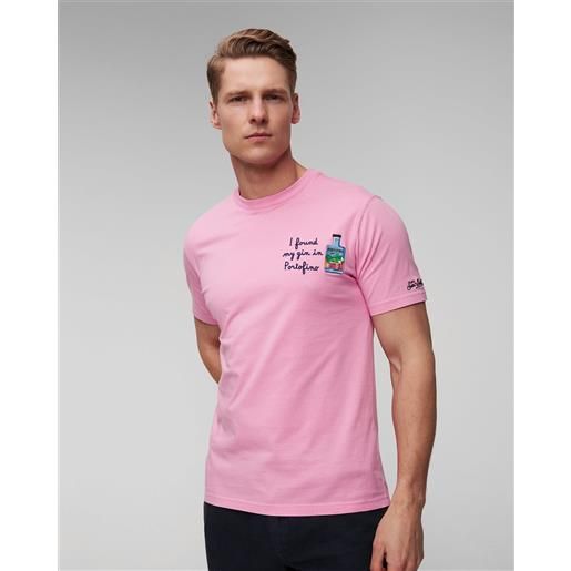 Mc2 Saint Barth t-shirt rosa da uomo Mc2 Saint Barth