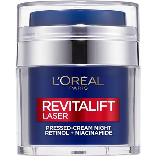 L´Oréal Paris crema notte con retinolo per la riduzione delle rughe revitalift laser pressed cream notte 50 ml