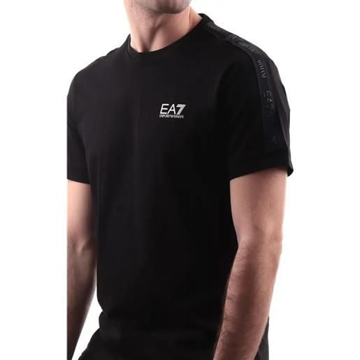 EA7 t-shirt girocollo logo series in cotone l