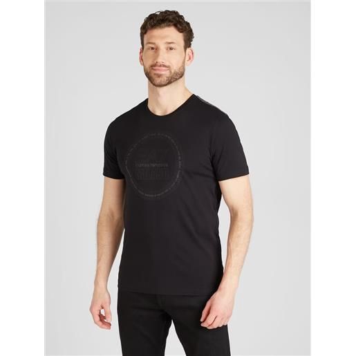 EA7 t-shirt girocollo logo series in cotone organico asv l