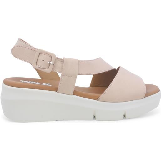 Melluso sandalo donna in pelle rosa r80424w