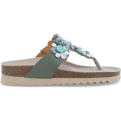 Melluso infradito donna in similpelle grigio 018120