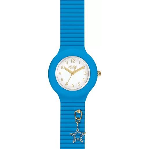 Hip Hop orologio donna Hip Hop silicone dancing in the light solo tempo hwu1091 blu