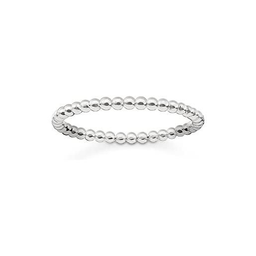 Thomas sabo anello sottile in argento sterling, misura 50, tr2122-001-12