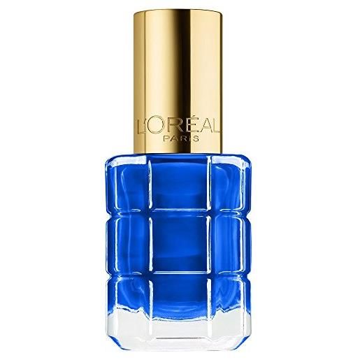 L'Oréal Paris smalto colore ad olio smalto per unghie arricchito da oli preziosi, 669 bleu nu