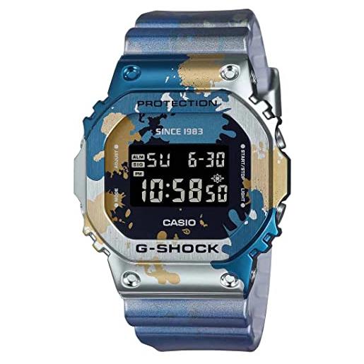 Casio orologio digitale al quarzo uomo con cinturino in plastica gm-5600ss-1er