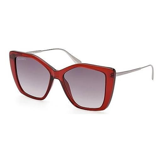 MAX &CO mo0065 occhiali, rosso brillante, 54/16/140 donna