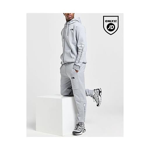 The North Face pantaloni della tuta linear logo, grey