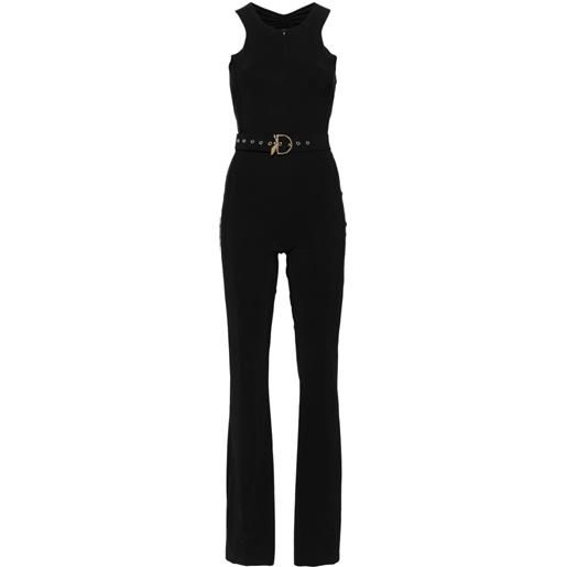 Patrizia Pepe belted reversible jumpsuit - nero